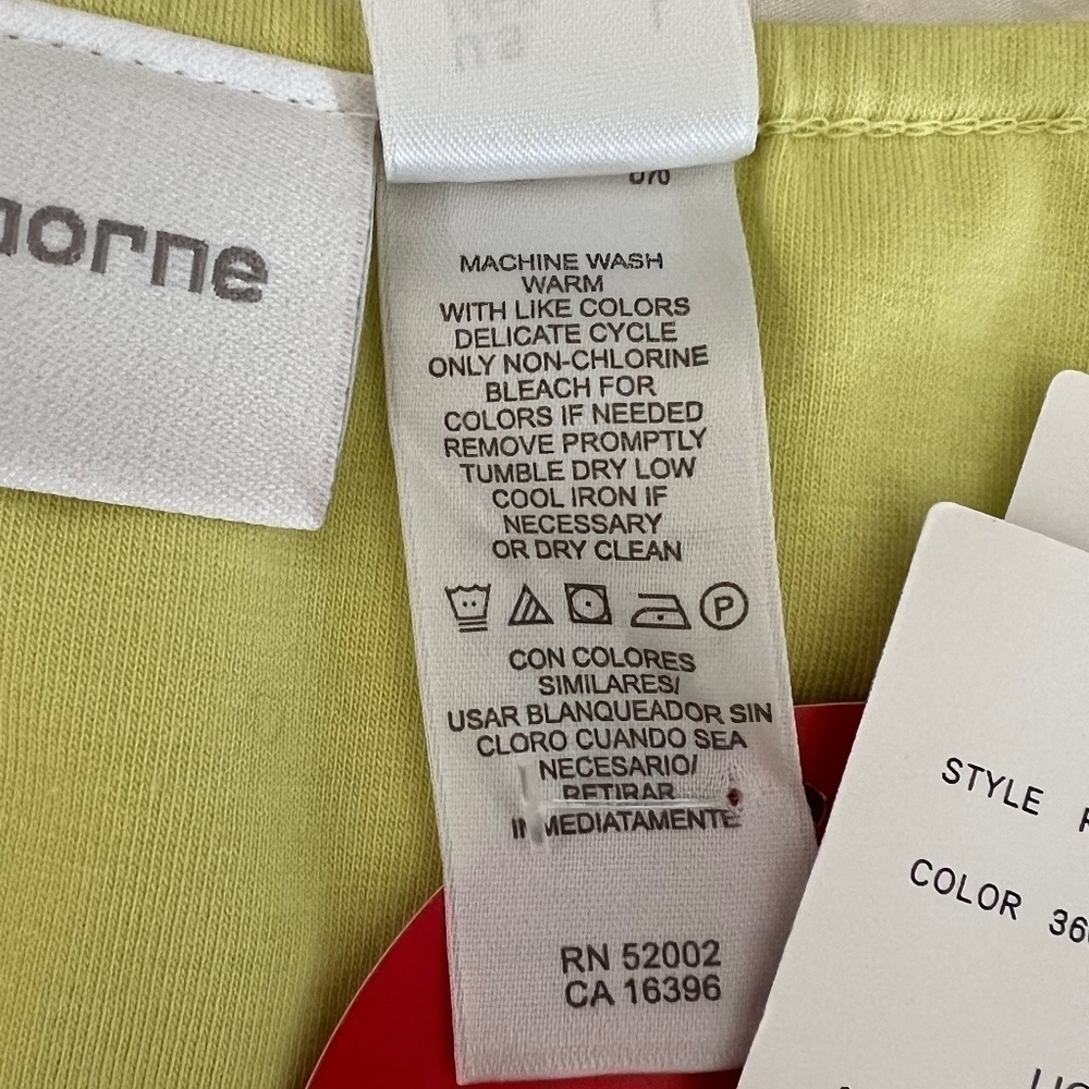 Liz Claiborne Lime Green Halter Top Size Large NWT - Picture 7 of 8